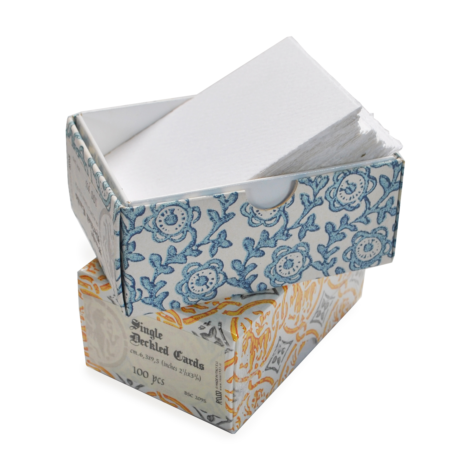 Wholesale Amalfi Deckled Edge Fold Over Cards, Italian Handmade